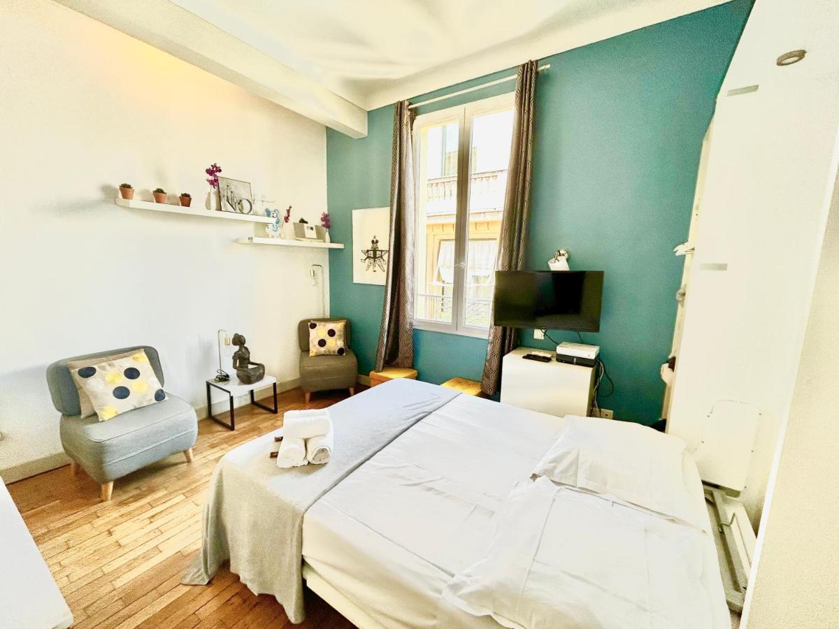 ApartHotel Riviera - Grimaldi Promenade des Anglais - Espace Victor Hugo - Charm&Quiet Superior Studio AC - Few minutes beach&Place Masséna Niza Exterior foto